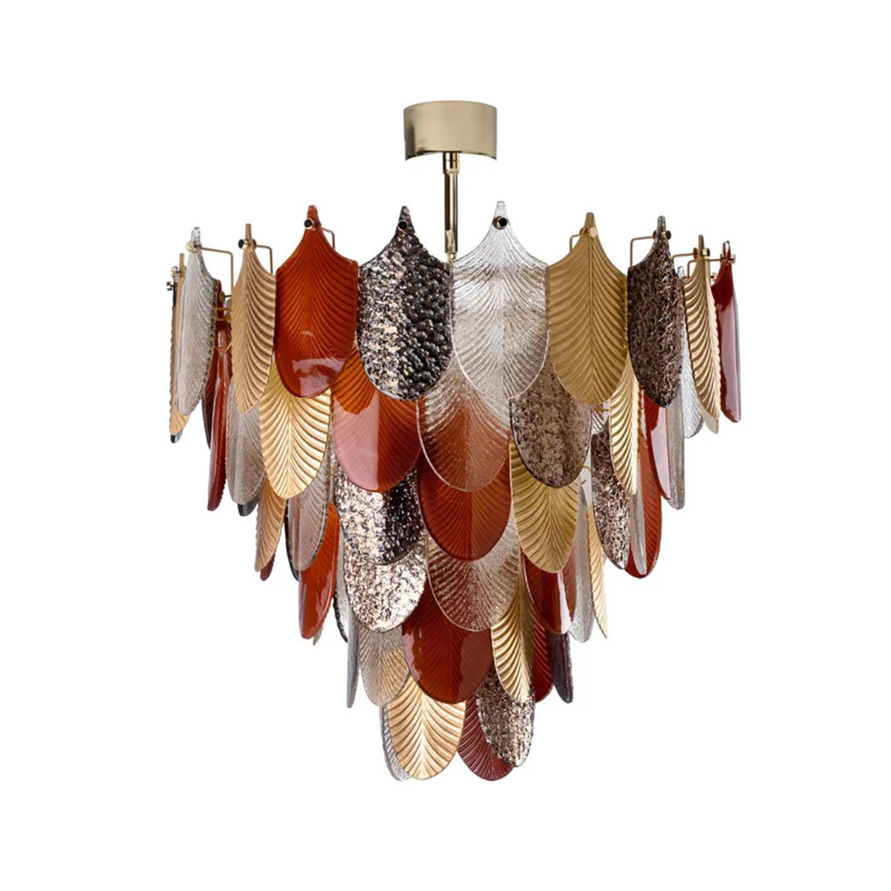 Peacock Medium Chandelier - 12 Lights - Bali